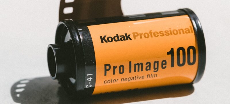 A roll of Kodak film.