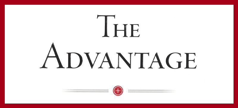 The Advantage image from the front cover